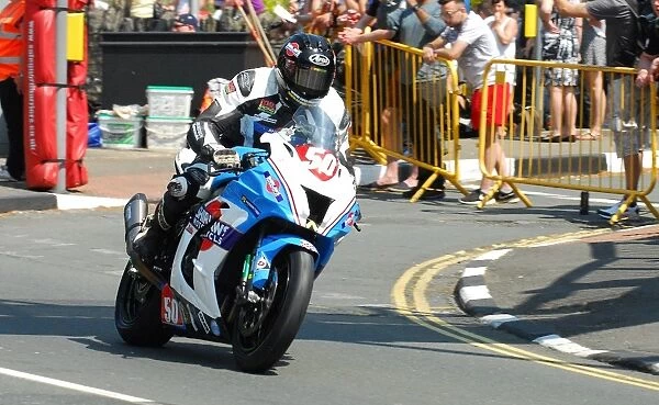 Derek Sheils (Kawasaki) 2016 Supersport TT