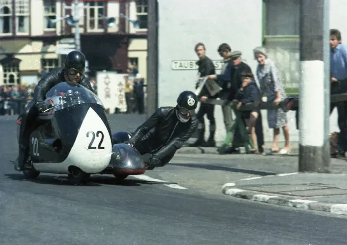 Framed Print : Derek Yorke & A D Lodge (Triton) 1967 Sidecar TT Framed Print : Derek Yorke & A D Lodge (Triton) 1967 Sidecar TT