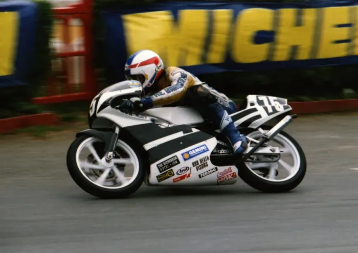 Framed Print : Derek Young (Honda) 1992 Ultra Lightweight TT Framed Print : Derek Young (Honda) 1992 Ultra Lightweight TT