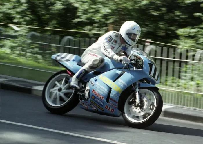 Framed Print : Derek Young (Honda) 1993 Supersport 400 TT Framed Print : Derek Young (Honda) 1993 Supersport 400 TT