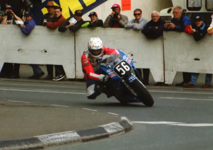 Framed Print : Derek Young (Honda) 1996 Singles TT Framed Print : Derek Young (Honda) 1996 Singles TT