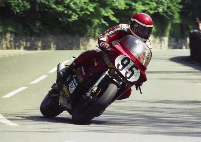 Framed Print : Derrick Bates (Suzuki) 1987 Formula 1 TT Framed Print : Derrick Bates (Suzuki) 1987 Formula 1 TT