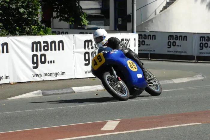 Framed Print : Derrick Holliland (Petty Norton) 2013 Senior Classic TT Framed Print : Derrick Holliland (Petty Norton) 2013 Senior Classic TT