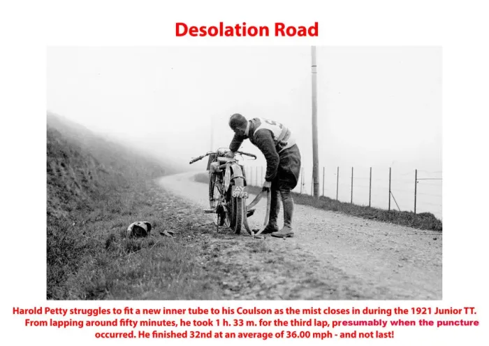 Framed Print : Desolation Road 1921 Junior TT Framed Print : Desolation Road 1921 Junior TT