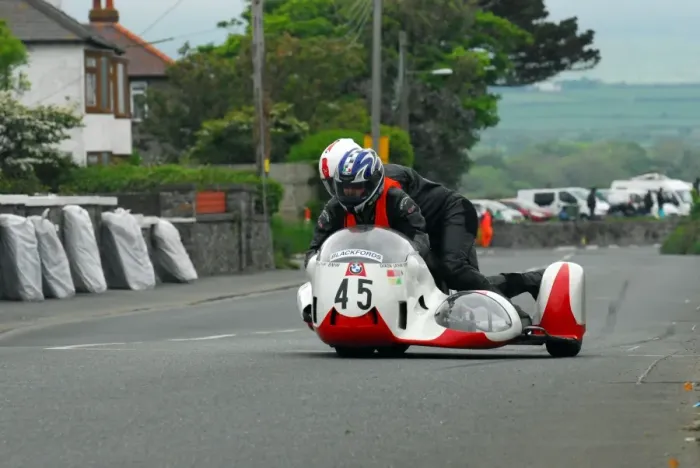 Framed Print : Dick Hawes & Bob Dowty (MRE BMW) 2014 Pre TT Classic Framed Print : Dick Hawes & Bob Dowty (MRE BMW) 2014 Pre TT Classic