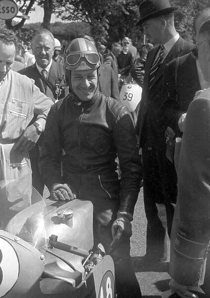 Dickie Dale (Guzzi) 1957 Senior TT