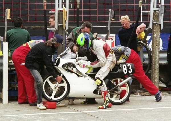 Dirk Kaletsch (Honda) 1995 Ultra Lightweight TT