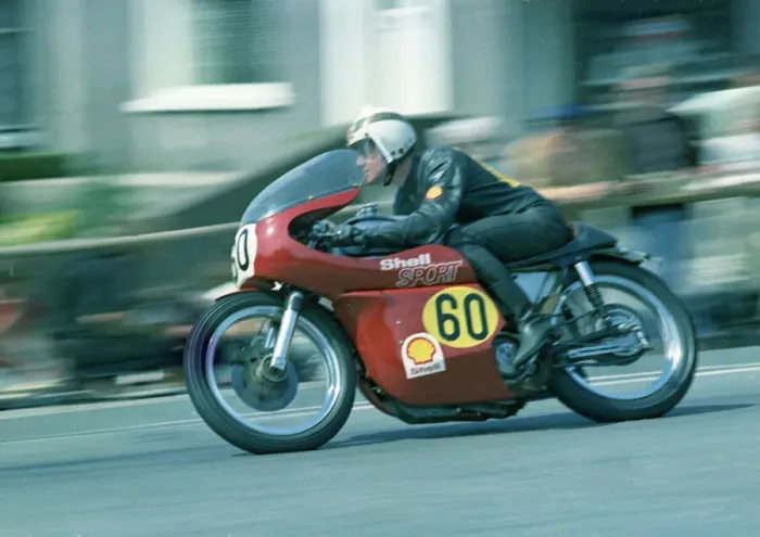 Framed Print : Don Grant (Norton) 1973 Senior TT