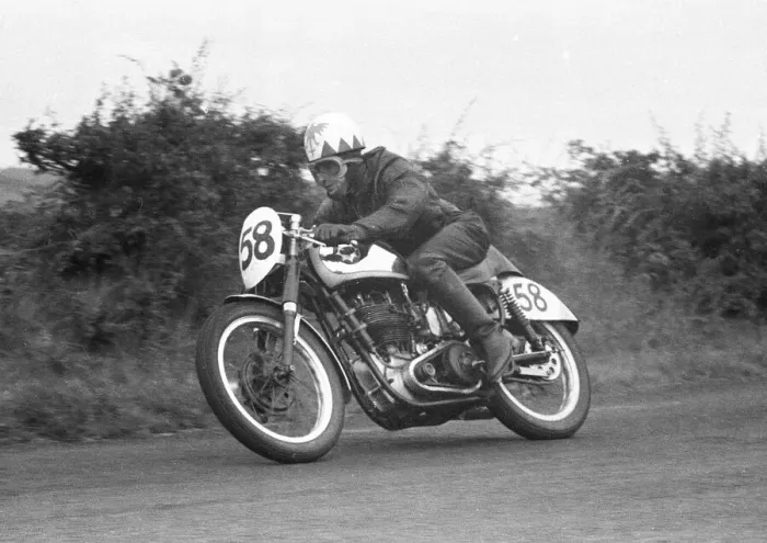 Framed Print : Don May (BSA) 1956 Junior Ulster Grand Prix Framed Print : Don May (BSA) 1956 Junior Ulster Grand Prix