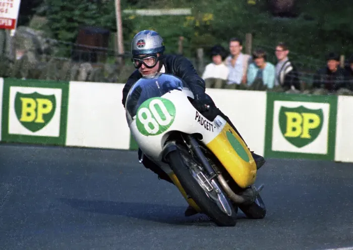 Framed Print : Don Padgett Padgett Yamaha 1967 Lightweight Manx Grand Prix