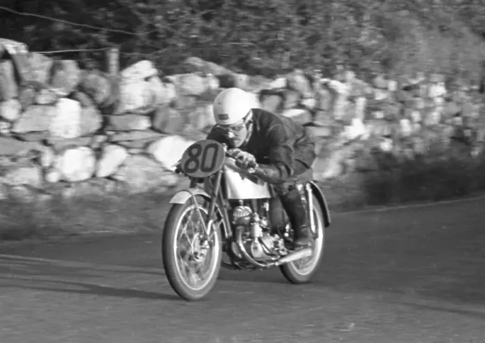 Framed Print : Douglas Bell EMC 1953 Ultra Lightweight TT Framed Print : Douglas Bell EMC 1953 Ultra Lightweight TT