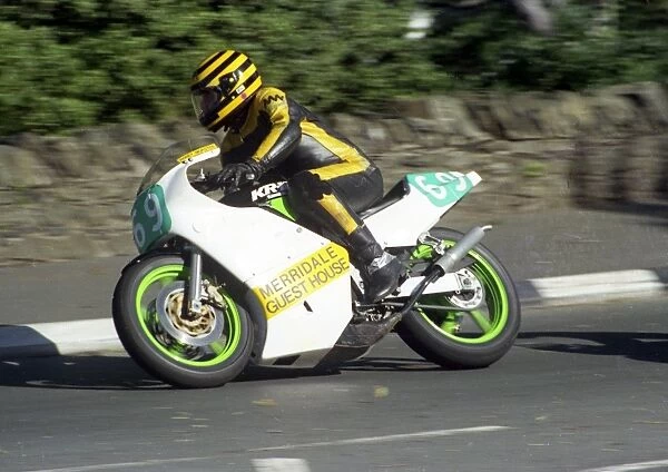 Duncan Watson (Kawasaki) 1990 Lightweight Manx Grand Prix
