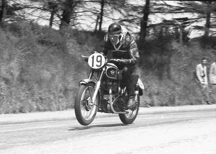 Framed Print : E C Little (Matchless) 1953 Senior Clubman TT Framed Print : E C Little (Matchless) 1953 Senior Clubman TT