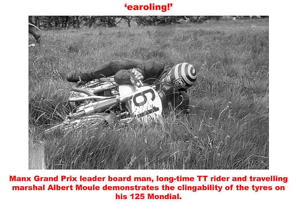 earoling. Manx Grand Prix leader board man, long-time TT rider