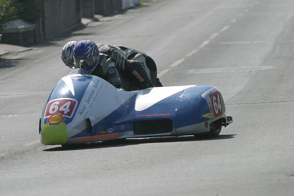 Eckhard Rossinger & Peter Hoss (Suzuki) 2007 Sidecar TT