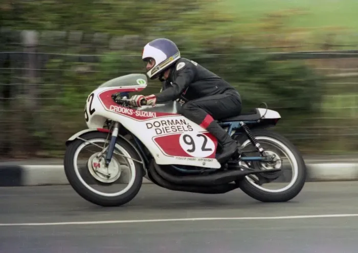 Framed Print : Eddie Crooks (Crooks Suzuki) 1984 Lightweight Classic MGP Framed Print : Eddie Crooks (Crooks Suzuki) 1984 Lightweight Classic MGP