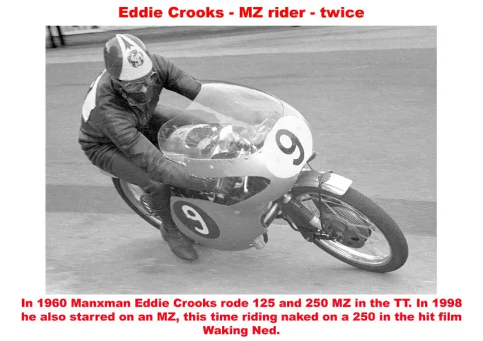 Framed Print : Eddie Crooks - MZ rider - twice Framed Print : Eddie Crooks - MZ rider - twice