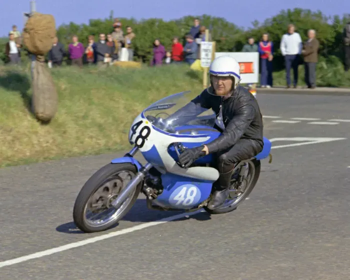 Framed Print : Eddie Moore (Aermacchi) 1974 Jurby Road Framed Print : Eddie Moore (Aermacchi) 1974 Jurby Road