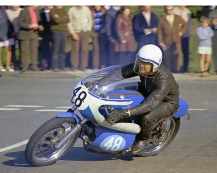 Framed Print : Eddie Moore (Aermacchi) 1974 Jurby Road Framed Print : Eddie Moore (Aermacchi) 1974 Jurby Road