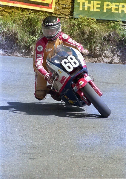 Eddie Roberts (Ducati) 1987 Formula Two TT
