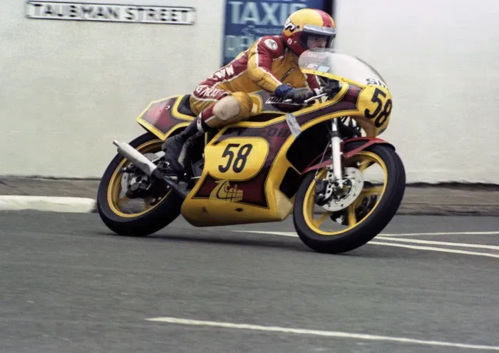 Framed Print : Eddie Roberts (Romax) 1981 Senior TT Framed Print : Eddie Roberts (Romax) 1981 Senior TT