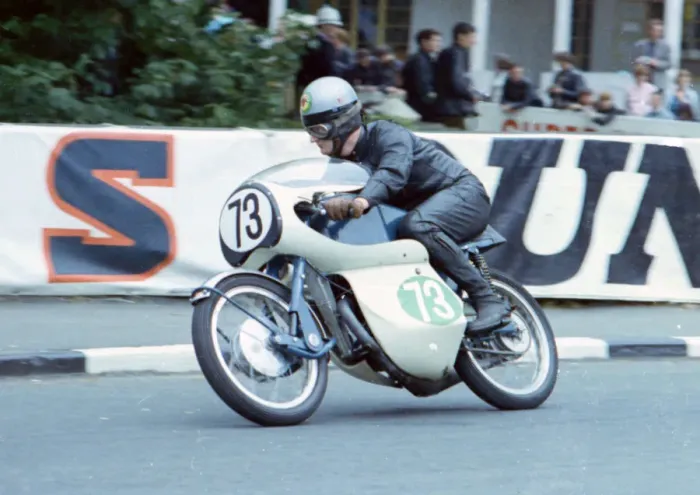 Framed Print : Eddy Johnson (Greeves) 1965 Lightweight TT Framed Print : Eddy Johnson (Greeves) 1965 Lightweight TT