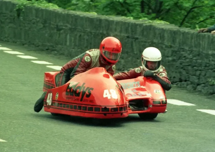 Framed Print : Eddy Wright & Bernie Wright (Yamaha) 1986 Sidecar TT Framed Print : Eddy Wright & Bernie Wright (Yamaha) 1986 Sidecar TT