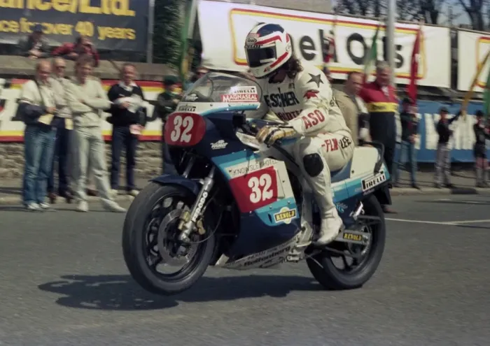 Framed Print : Elmar Geulen (Suzuki) 1986 Production A TT Framed Print : Elmar Geulen (Suzuki) 1986 Production A TT
