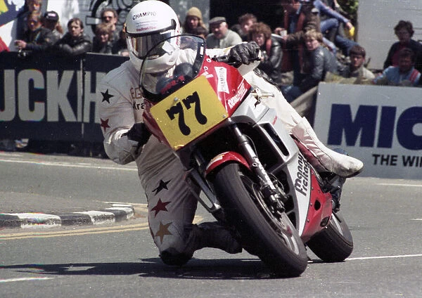 Elmer Geulen (Suzuki) 1985 Senior TT