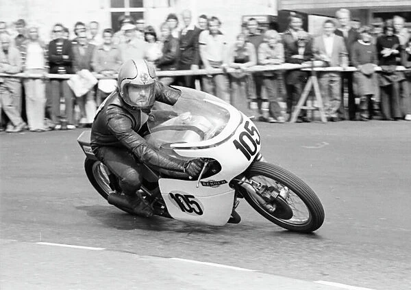 Emilio Toone (ET Triumph) 1975 Senior Manx Grand Prix