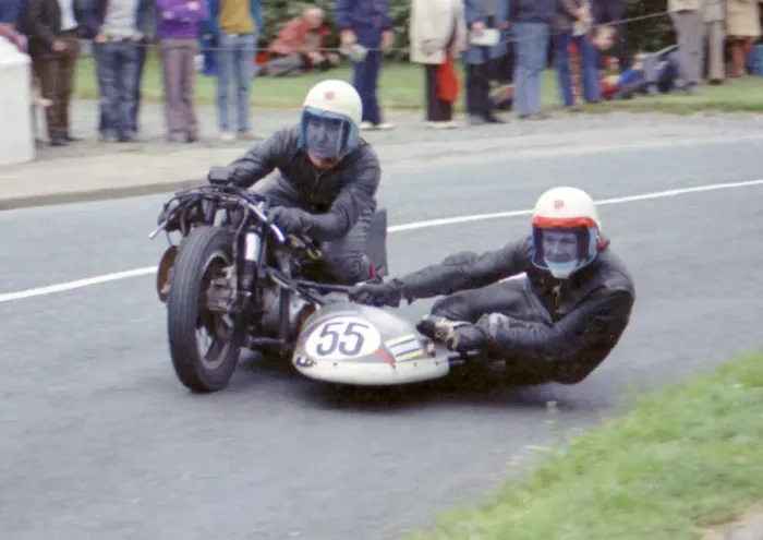 Framed Print : Eric Bregazzi & Jimmy Creer (BSA) 1974 Sidecar 750 TT Framed Print : Eric Bregazzi & Jimmy Creer (BSA) 1974 Sidecar 750 TT