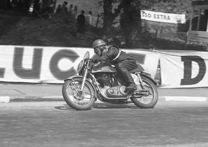 Framed Print : Eric Cheers (Norton) 1953 Junior Clubman TT