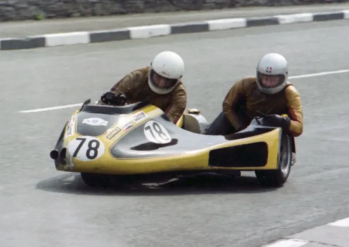 Framed Print : Eric Cornes & Robert Holmes (Yamaha) 1980 Sidecar TT Framed Print : Eric Cornes & Robert Holmes (Yamaha) 1980 Sidecar TT