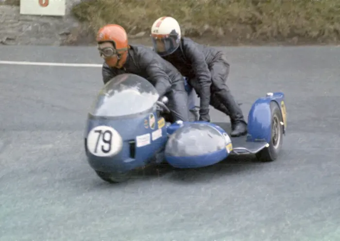 Framed Print : Eric Creaser & John Teal (Stable BSA) 1972 750 Sidecar TT Framed Print : Eric Creaser & John Teal (Stable BSA) 1972 750 Sidecar TT