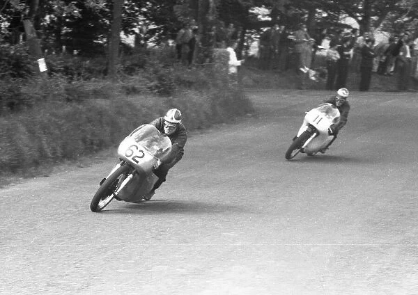 Eric Hinton and Tom Phillis (Norton) 1959 Junior Ulster Grand Prix
