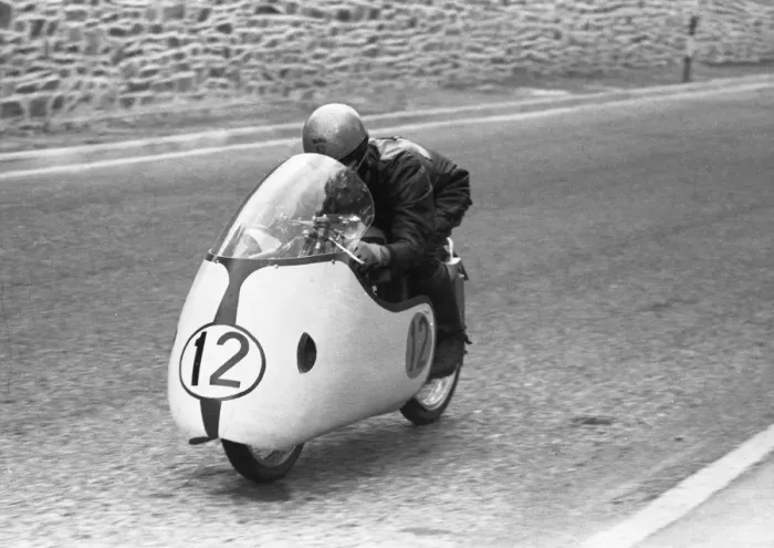 Framed Print : Eric Pantlin (LEF) 1957 Ultra Lightweight TT Framed Print : Eric Pantlin (LEF) 1957 Ultra Lightweight TT