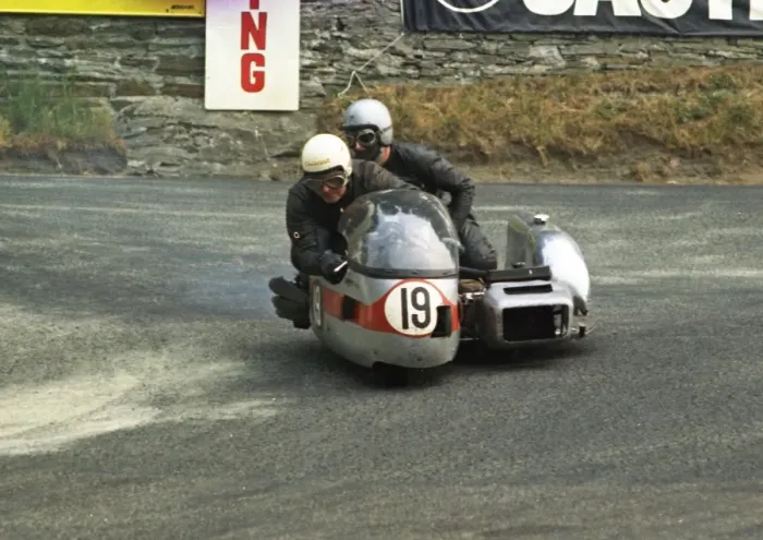 Framed Print : Eric Parkinson & D Bayley (EP Crescent) 1970 500 Sidecar TT Framed Print : Eric Parkinson & D Bayley (EP Crescent) 1970 500 Sidecar TT