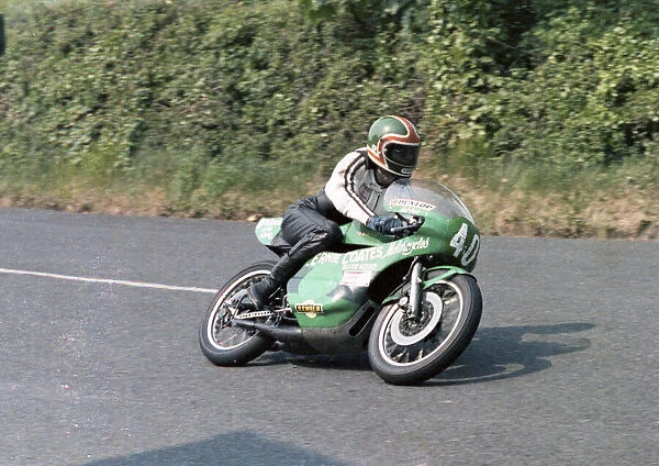 Ernie Coates (Yamaha) 1978 junior TT practice