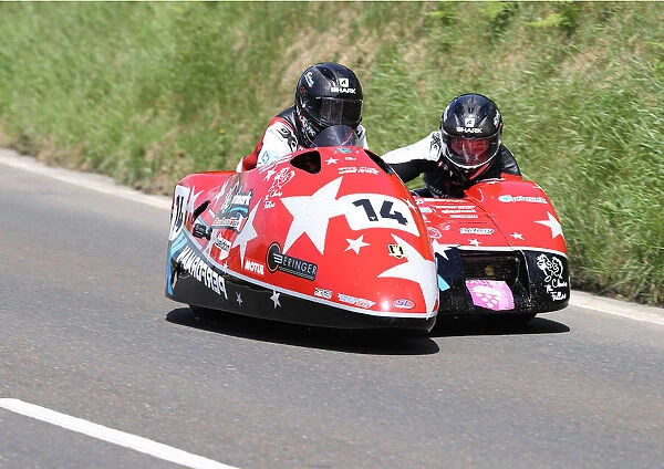 Estelle LeBlond & Clement Carre (Suzuki SGR) 2022 Sidecar TT