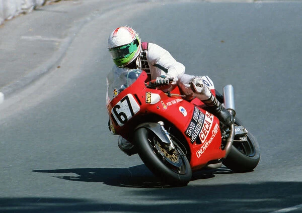 Etienne Godart (Ducati) 1991 Formula One TT