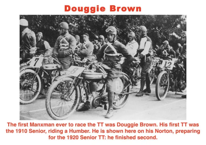 Framed Print : EX TT 1920 Brown Framed Print : EX TT 1920 Brown