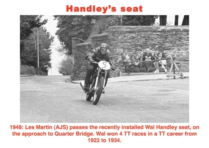 Framed Print : EX TT 1948 Handley Framed Print : EX TT 1948 Handley