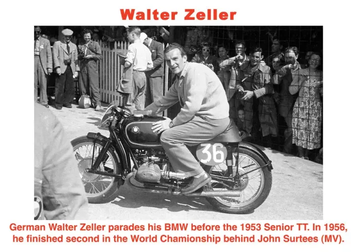 Framed Print : EX TT 1953 Zeller Framed Print : EX TT 1953 Zeller