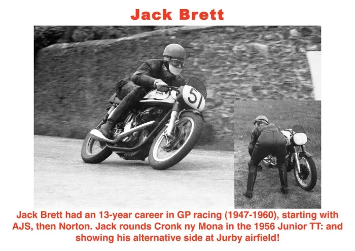 Framed Print : EX TT 1956 Brett Framed Print : EX TT 1956 Brett