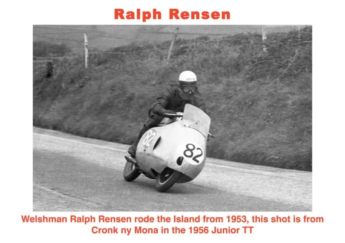 Framed Print : EX TT 1956 Rensen Framed Print : EX TT 1956 Rensen