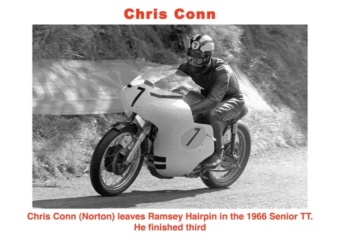 Framed Print : EX TT 1966 Conn Framed Print : EX TT 1966 Conn