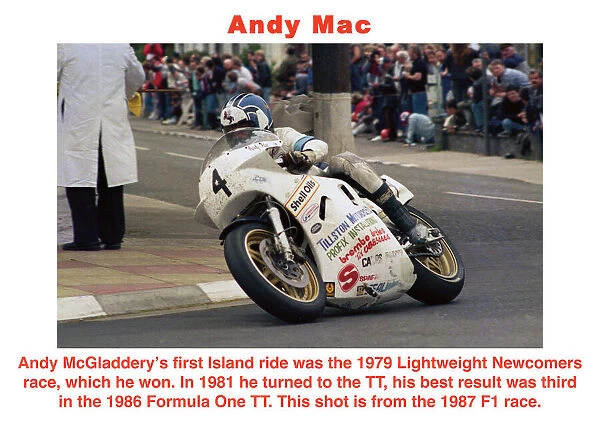 EX TT 1986 McGladdery