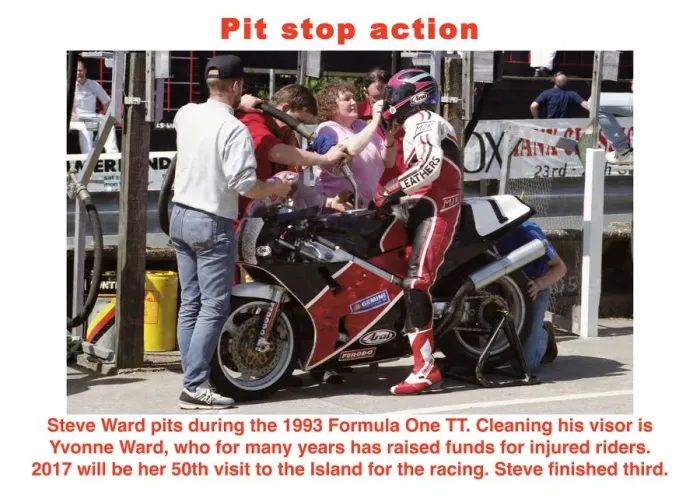 Framed Print : EX TT 1993 Ward Framed Print : EX TT 1993 Ward