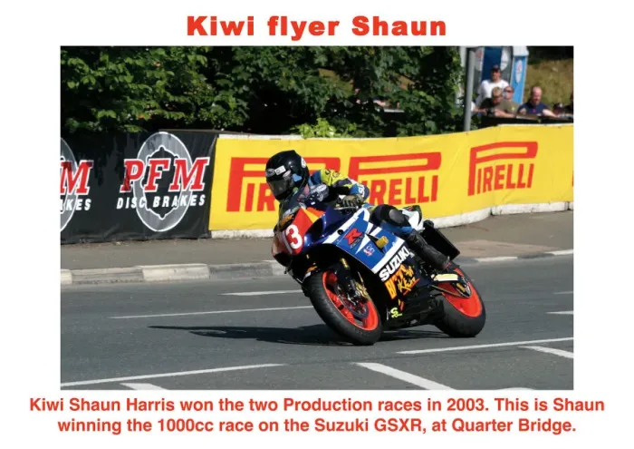 Framed Print : EX TT 2003 Harris Framed Print : EX TT 2003 Harris
