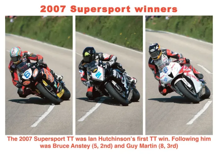 Framed Print : EX TT 2007 Supersport Framed Print : EX TT 2007 Supersport